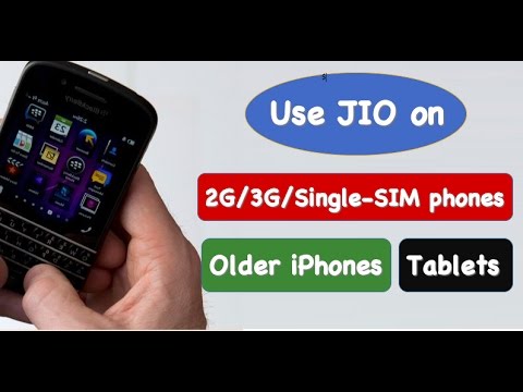Use JIO on any smartphone |2G, 3G, Single-sim phone [Official Method | Ask91]
