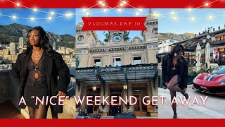 VLOGMAS DAY 10 | A 'NICE' WEEKEND GETAWAY! LETS GO TO MONACO... I LOVE IT HERE! by estareLIVE 3,136 views 4 months ago 14 minutes, 34 seconds