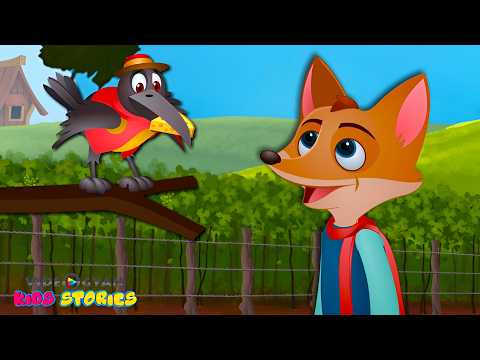 మాయగాడు నక్క మరియు కాకి | The Sly Fox & The Crow | Telugu Bedtime Stories | Videogyan Telugu Stories