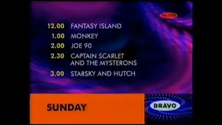 Bravo Uk Time Warp Ident & Lineup 97
