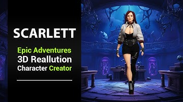 A Scarlett 3D Character Exploration – 3D Character for Character Creator 4 & Unreal Engine 5