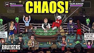 My First Pro Fight Turned Into A Complete Circus! (BRUISERS 2D BOXING) screenshot 3