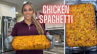 How to Make THE BEST Chicken Spaghetti