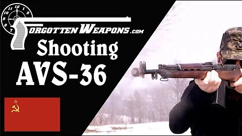 The Soviet Jackhammer: Shooting an AVS-36 - DayDayNews