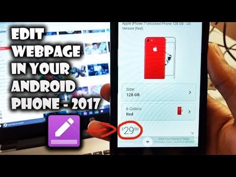 How to edit webpage online || any website || Funny App || GTV