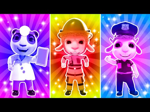 유령 직업☀️ 子供のための漫画 ☀️ Dolly and Friends Shorts