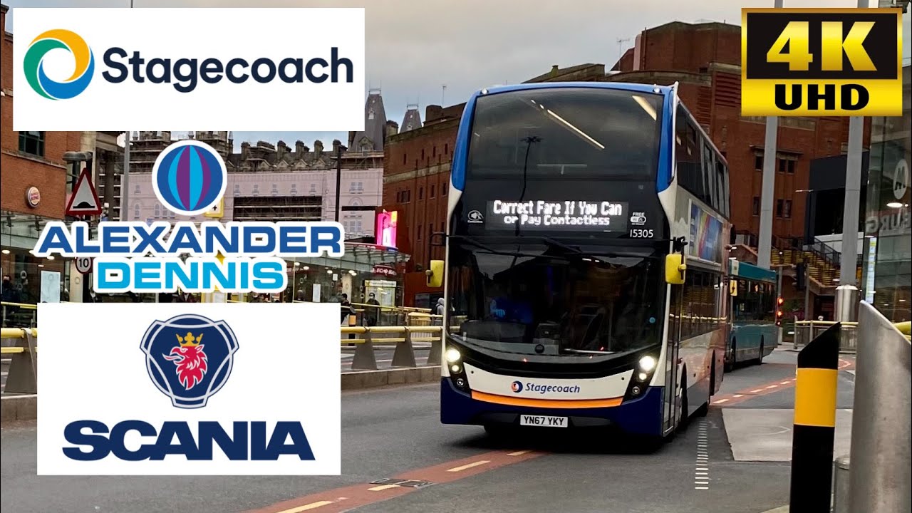 [Stagecoach: X2 Liverpool to Preston] Alexander Dennis Enviro400MMC ...