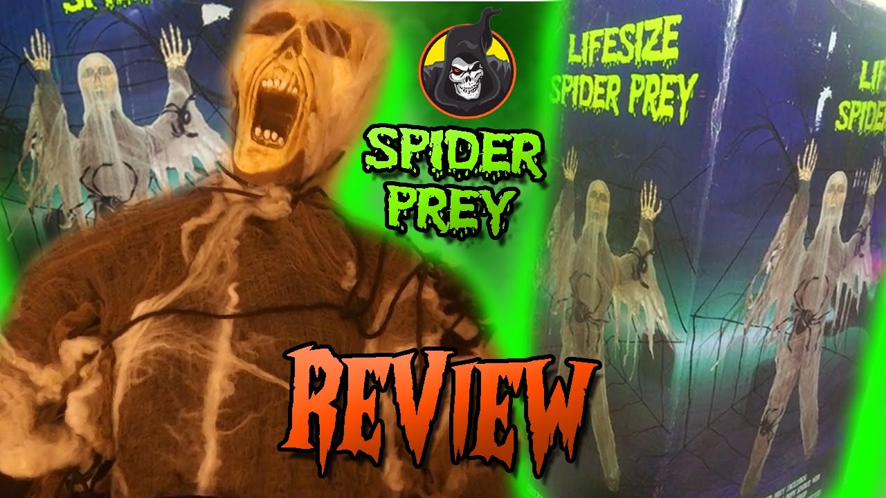 Lifesize Spider Prey REVIEW - Spirit Halloween 2009 | REAPER Reviews