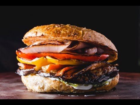 Grilled Veggie Burger