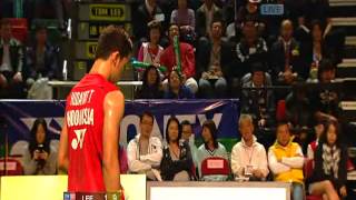 2010 Hong Kong Open MS Final Lee Chong Wei VS Taufik Hidayat
