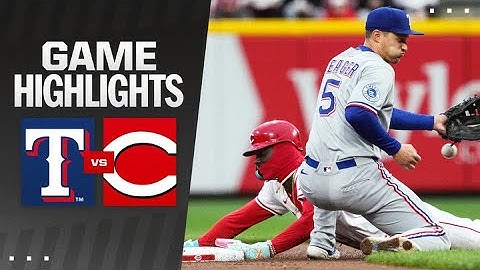 Rangers vs. Reds Game Highlights (3/31/25) | MLB Highlights