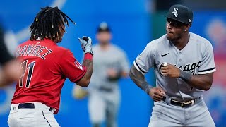 Jose Ramirez and Tim Anderson fight leads to benches clearing in Cleveland | MLB on ESPN