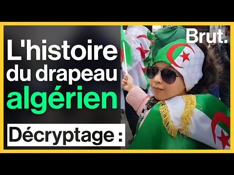 L&rsquo;histoire du drapeau de l&rsquo;Algérie 🇩🇿