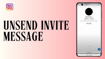 How to Unsend Invite Message on Instagram 2024 I Delete Invite Massage on Instagram