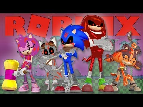 Roblox All Sonic Exe Characters Youtube - roblox games.exe