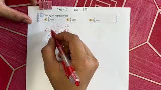 Matematik Tahun 5 - Tukar jam kepada minit (ms133 Soalan 1)