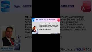 Learn how to keep your SQL Server passwords more secure using VBA code and runtime credentials.