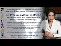 Dr Precious Moloi-Motsepe, renowned South African entrepreneur, fashion leader & philanthropist