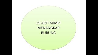 29 Arti Mimpi Menangkap Burung