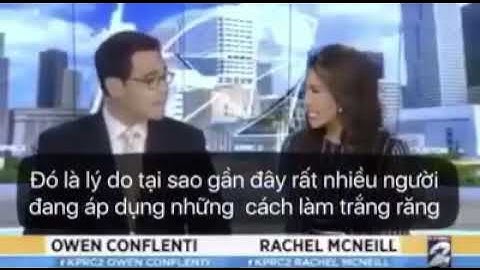 Kem đánh răng Ap24 của NuSkin trên đài truyền Mỹ