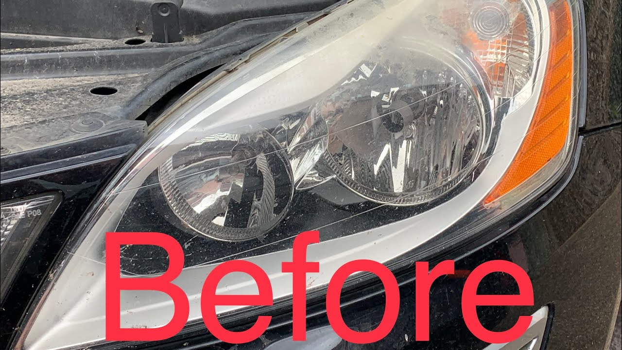 Autoglym headlight restoration on Volvo XC60 