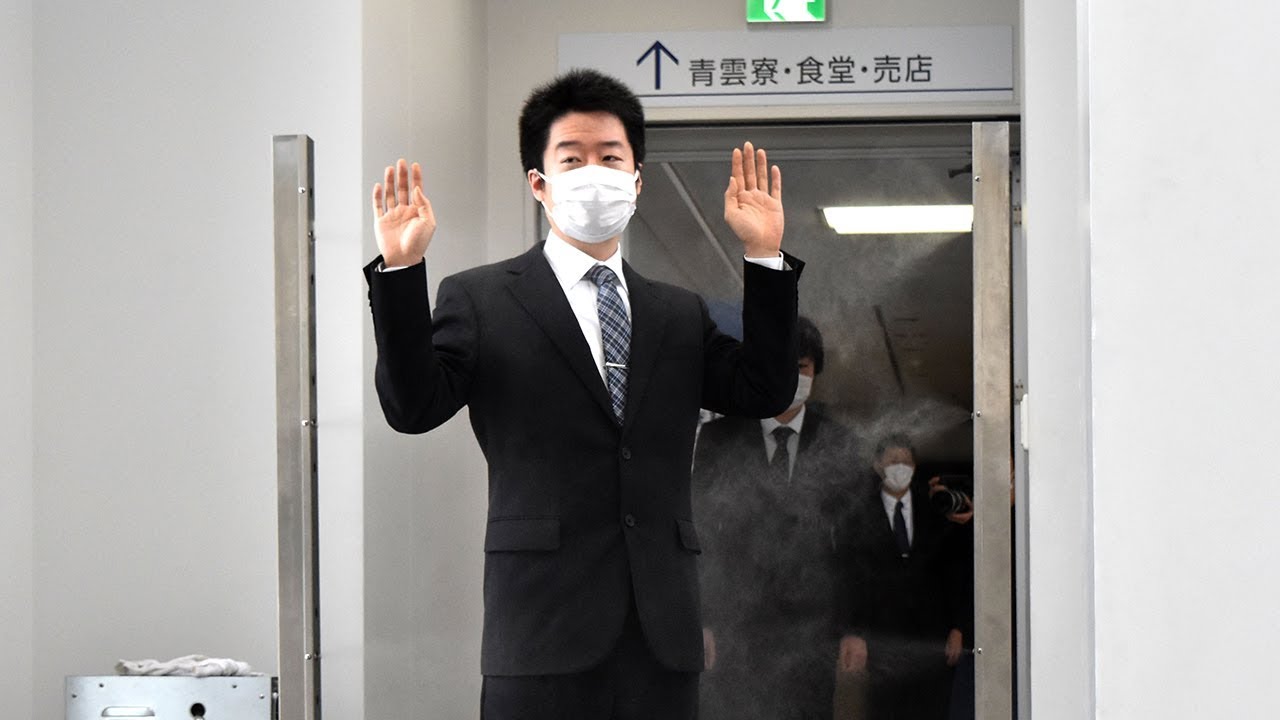 生徒守る消毒システムを導入 札幌の北嶺中 高 Youtube