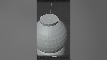 Making a Gumball Machine in Blender - 3D Modeling Timelapse - Part 1 #shorts