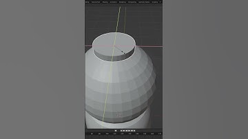 Making a Gumball Machine in Blender - 3D Modeling Timelapse - Part 1 #shorts