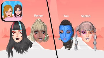 MAKEUP BATTLE GAMEPLAY | ALL LEVELS 3-4