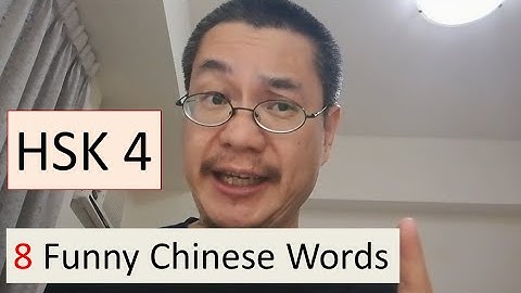 8 Funny Chinese Words in HSK 4 | Richard Chinese Language