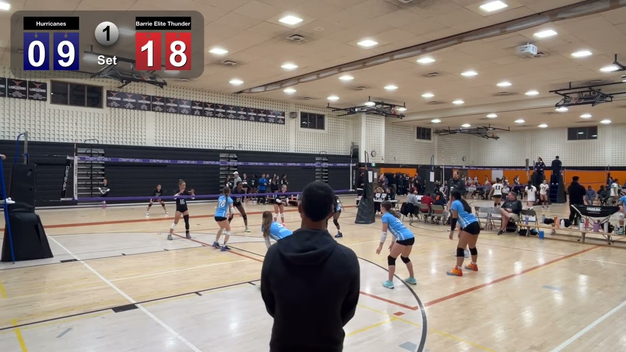 TLS Provincial Cup: 13U Hurricanes Black vs 14U Barrie Elites Thunder 