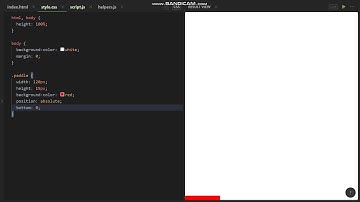 Creating Brick Breaker game with pure JS |Part 1 - Paddle|