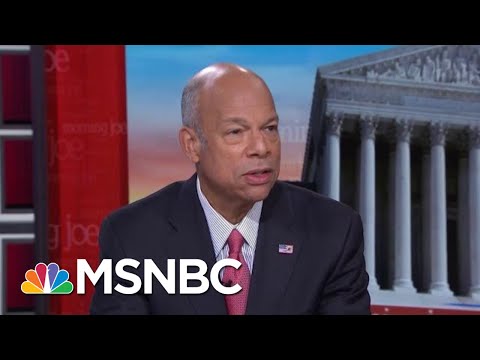 Jeh Johnson Has Message For All Dems On Immigration | Morning Joe | MSNBC