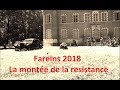 Fareins 2018 la monte de la resistance