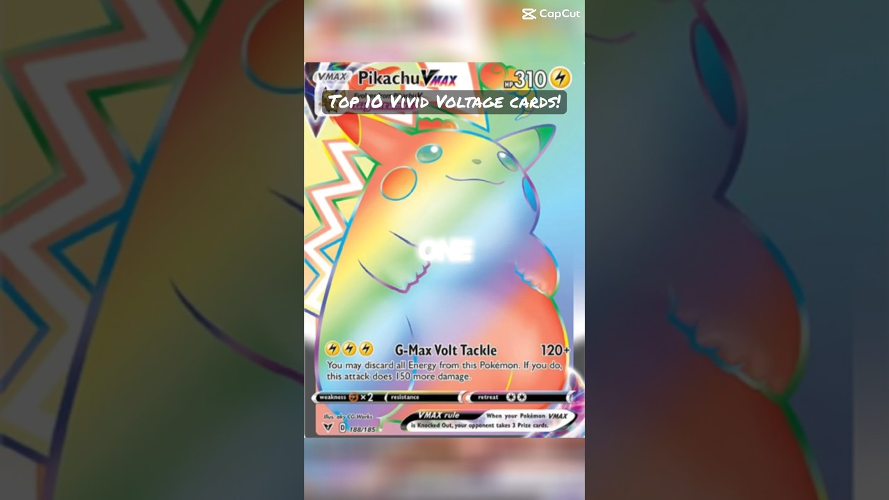 TOP 10 ALL Vivid Voltage Set cards! 