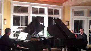 Mozart D Major Sonata 1St Mvt---Daniel Weiser And Philip Liston-Kraft, Pianists