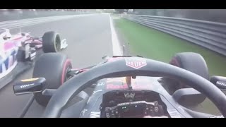 F1 Alexander Albon Chasing Sergio Perez (Belgium 2019)