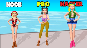 NOOB vs PRO vs HACKER I Fashion Battle !