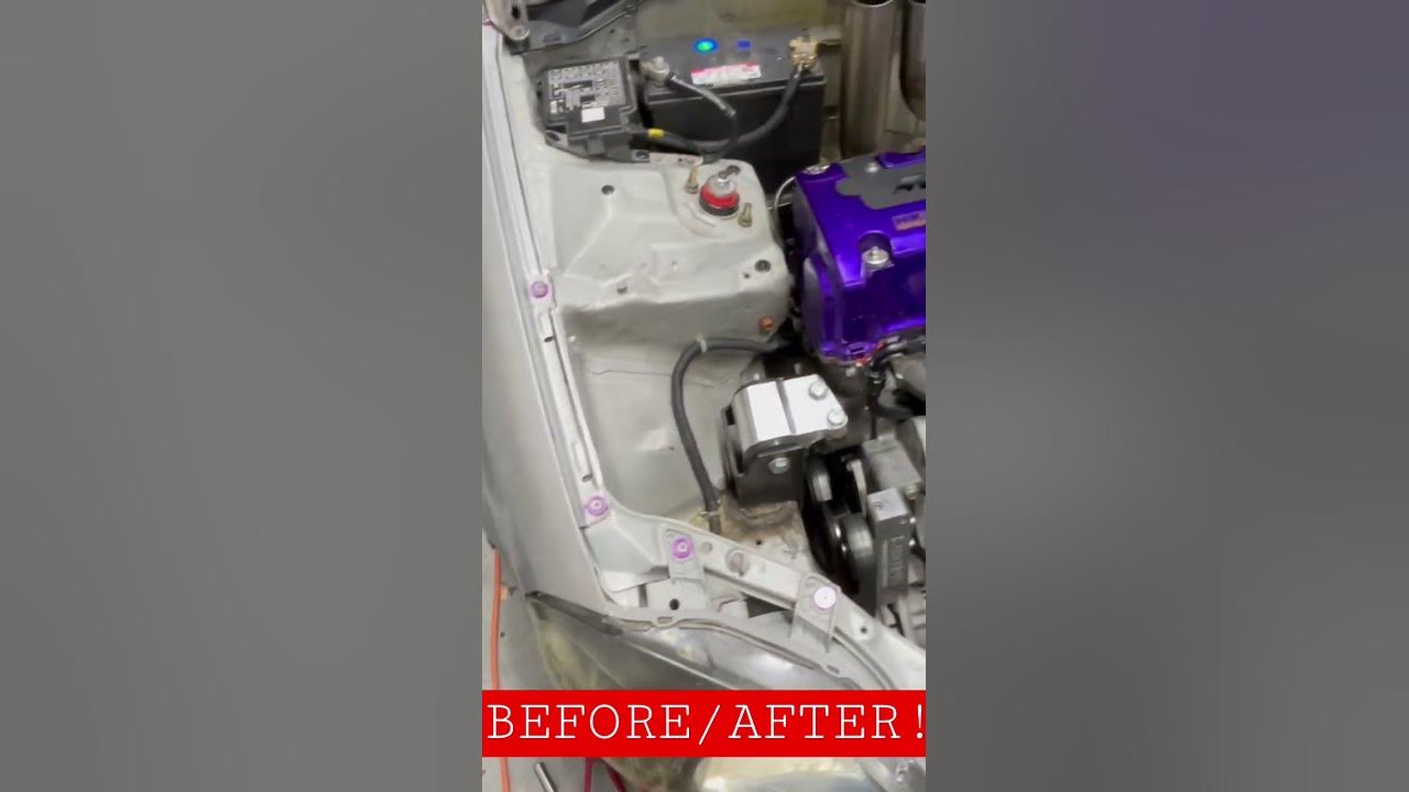TRANSFORMATION! Cleaning up a TURBO K SWAPPED HONDA CIVIC! #kseries #