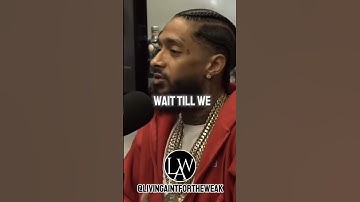 Real Friends Will Tell You When You’re Wrong🤝 #nipseyhussle #motivation #mindset #success #trending