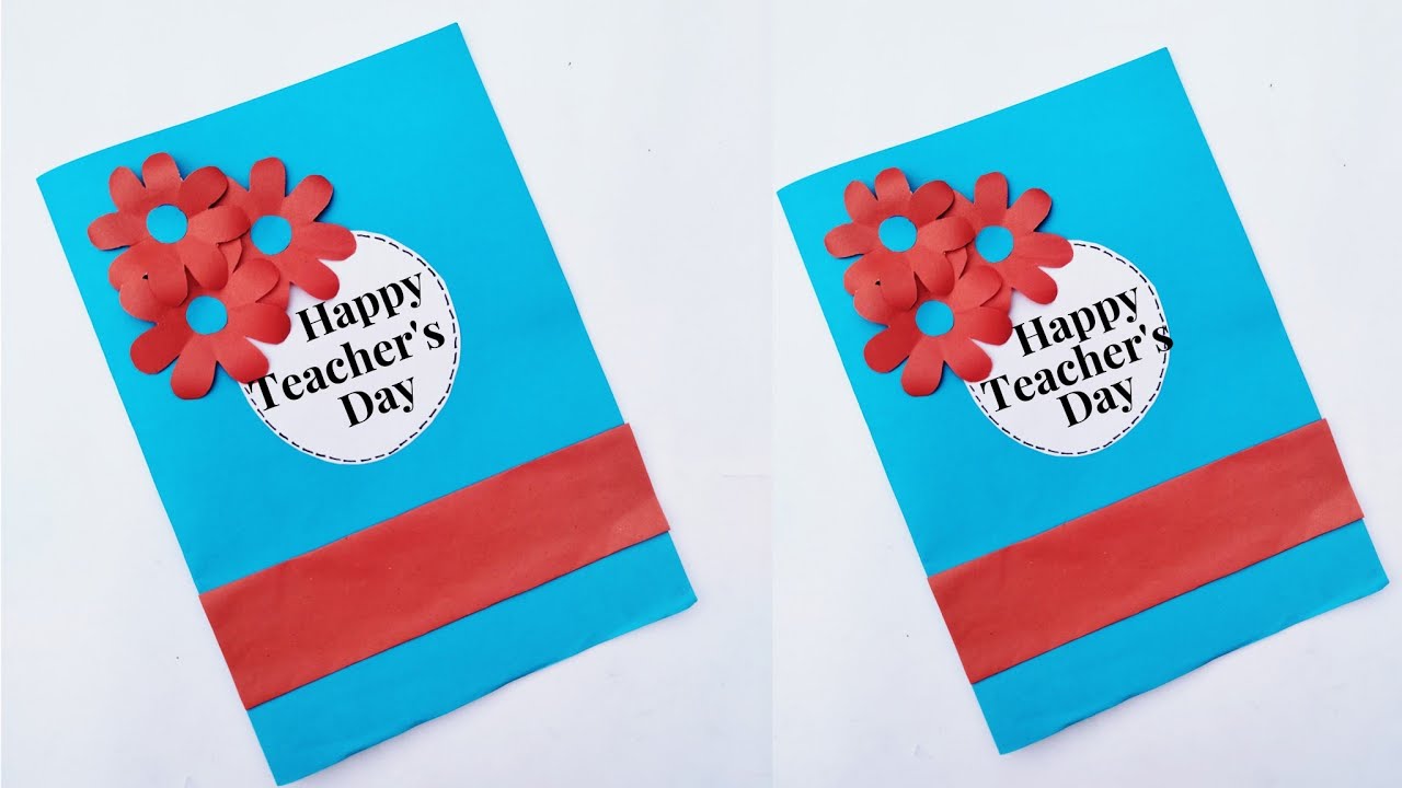 DIY Happy Teacher's Day Card 2025 | Teacher's Day Gift Ideas | Handmade Card Making 