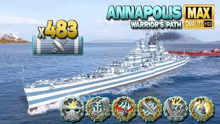 Cruiser Annapolis fighting for win on map 