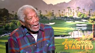 Just Getting Started: Morgan Freeman Exclusive Interview | ScreenSlam