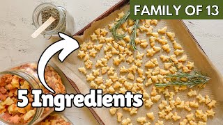 Only 5 Ingredients! Healthy and Simple Snack Recipe