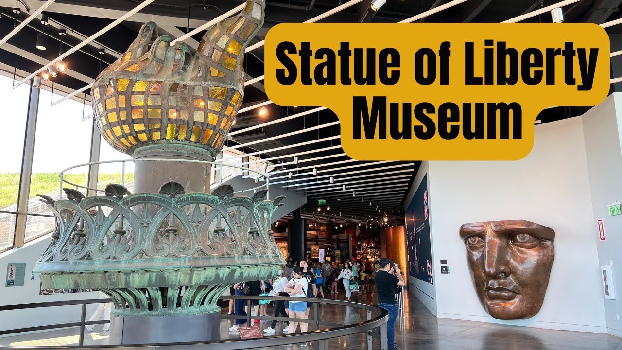 New York 2022 Part 3 New Statue of Liberty Museum & Shop Tour NYC