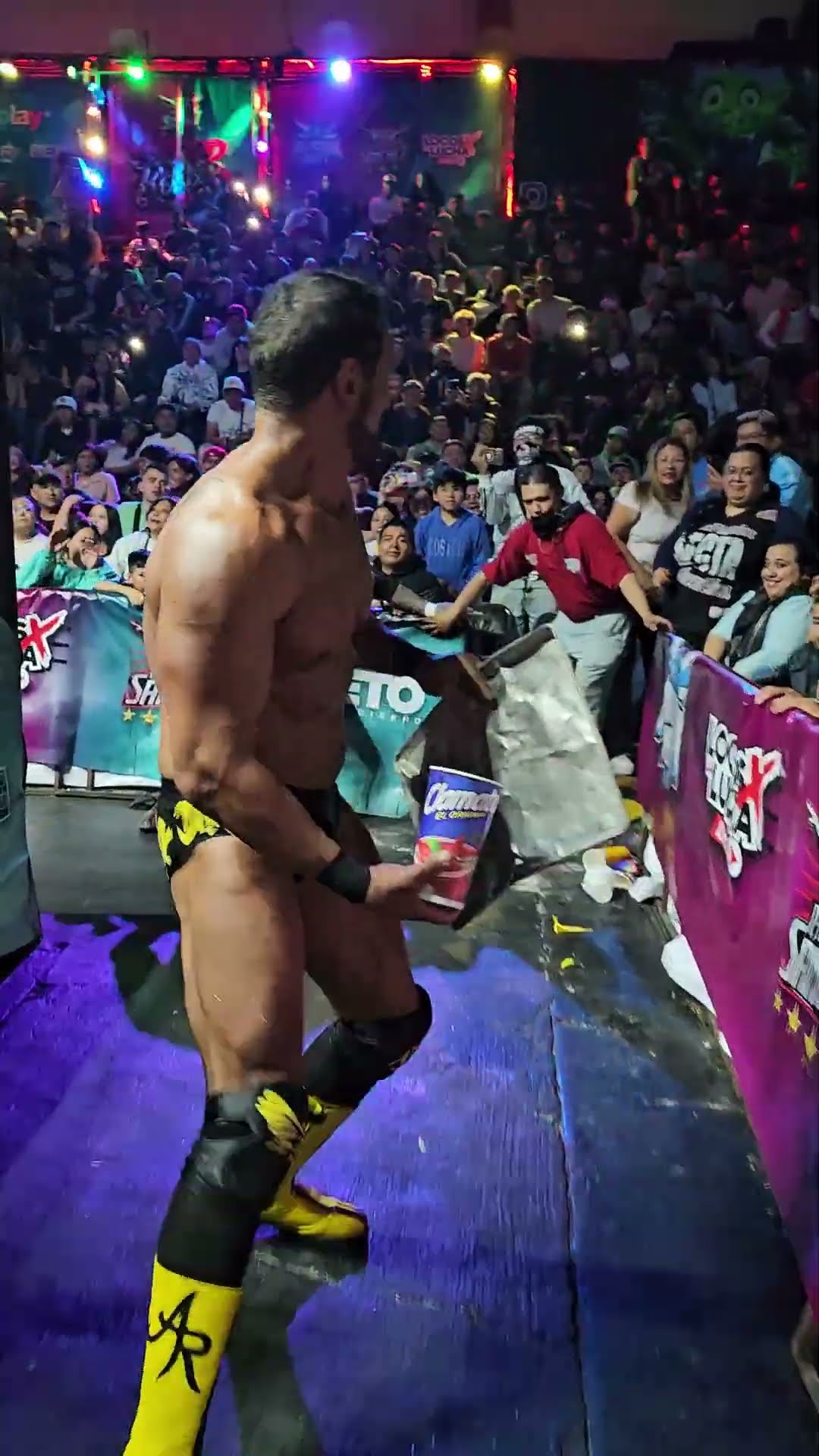 El Patrón vs Pagano en la Arena Neza