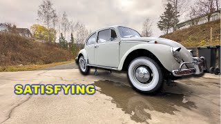 66 VW Beetle under coating
