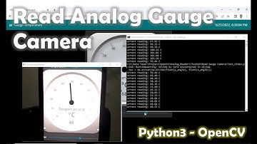 Read Analog Gauge From Camera using Python3-OpenCV
