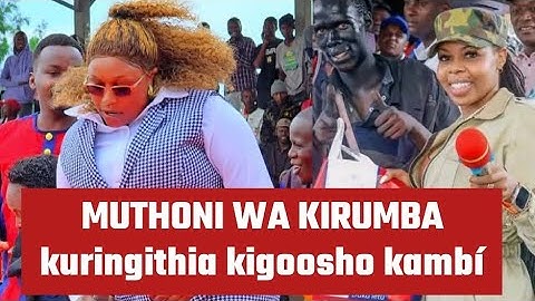 MUTHONI WA KIRUMBA AKA BABY TOP WA KARAIKU MASTER KURINGITHIA KIGOOSHO ANDU MAKAMAKA.