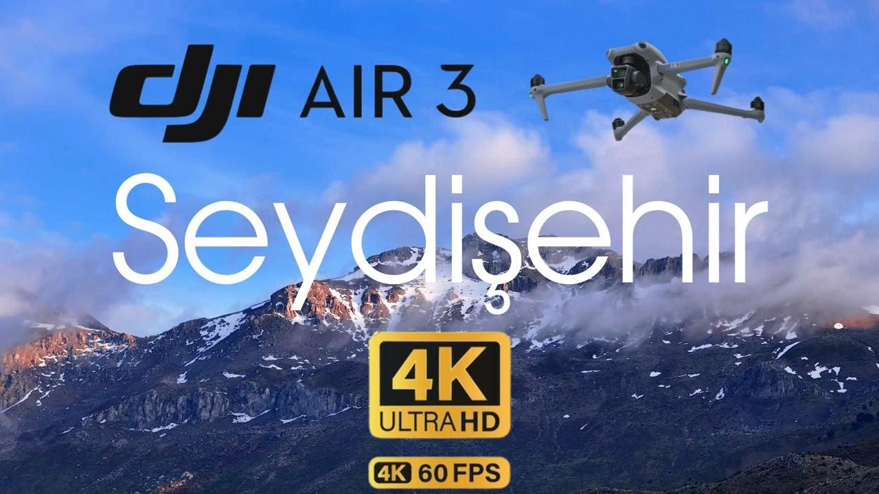 Seydişehir, Konya - Turkiye İlkbahar Güzellikleri Drone Çekimi [4K]